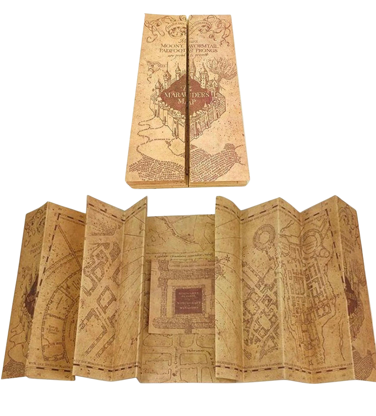 AshenElderCo. The Marauder's Map Replica