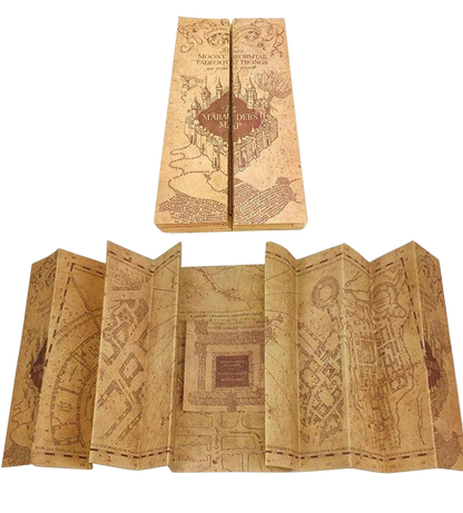 AshenElderCo. The Marauder's Map Replica